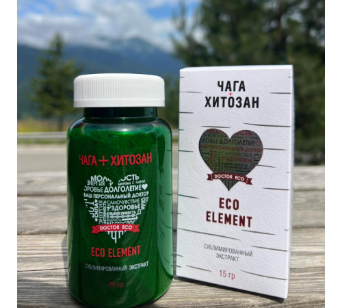 Чага с Хитозаном водорастворимая