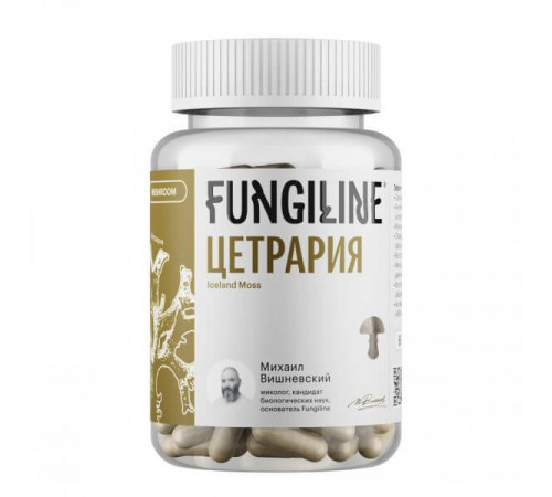 Цетрария исландская (Исландский мох) - 60 капсул