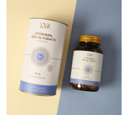 Цинк Липосомальный + Витамин С (Liposomal Zinc Glycinate + Vitamin C)