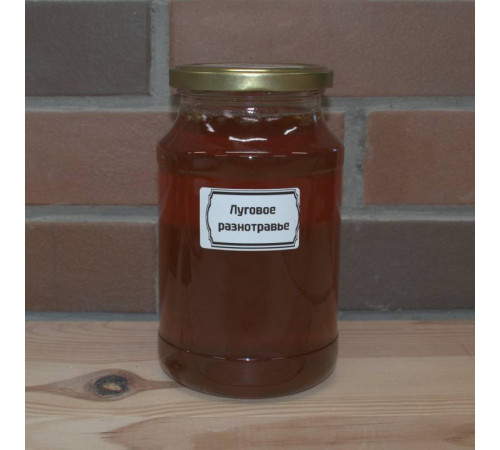 Мёд Луговое разнотравье за весь год