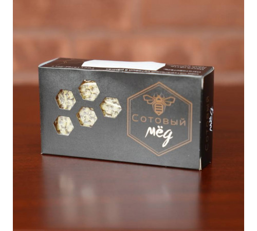 Мёд сотовый - мини рамка