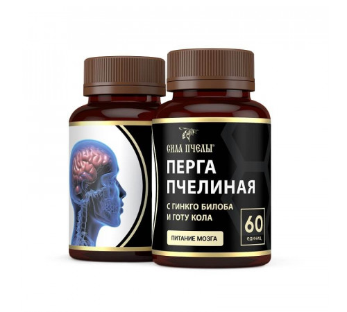 Перга пчелиная с Гинкго Билоба и гота Кола