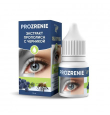 Прополисная вода с экстрактом черники