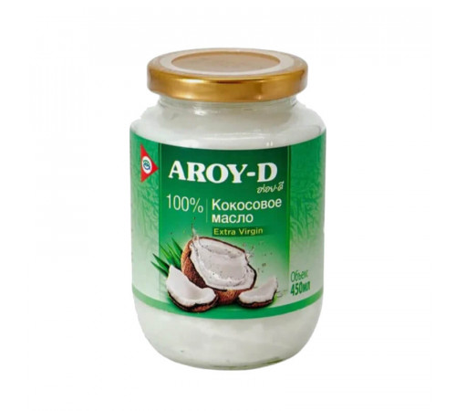 AROY-D Кокосовое масло Extra virgin 100% 450 мл