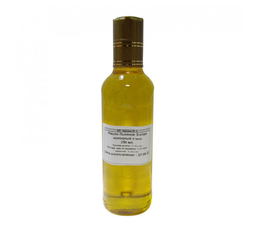 Масло Льняное Экстра холодный отжим, нераф.