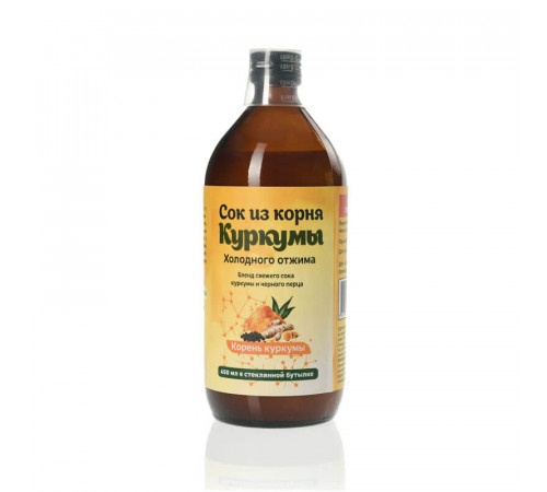 Сок из корня куркумы Бленд с чёрным перцем