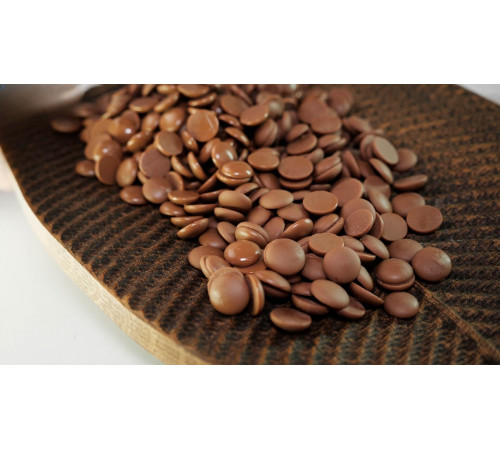 Сыроедный веганский шоколад «Молочный» в дропсах