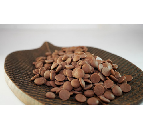 Сыроедный веганский шоколад «Молочный» в дропсах