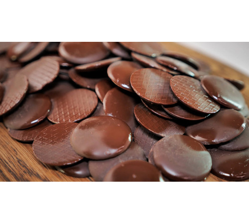 Шоколад меланжёрный СЕ горький «Гурманский» 73% в шайбах 500 гр.