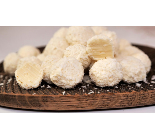 Сыроедные шоколадные конфеты "Трюфель" с кокосом